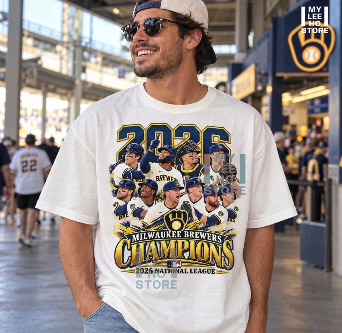 Milwaukee brewers fan t-shirt