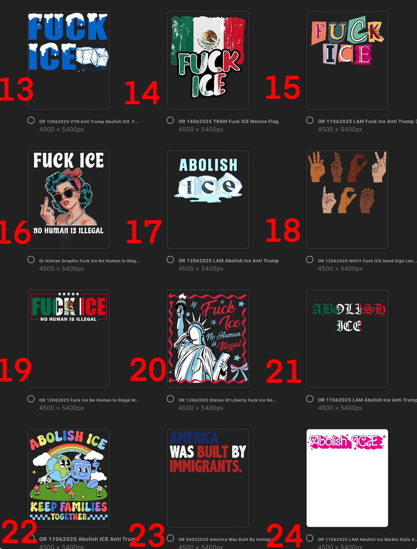 Fuck Ice t shirts , Abolish Ice Tees,