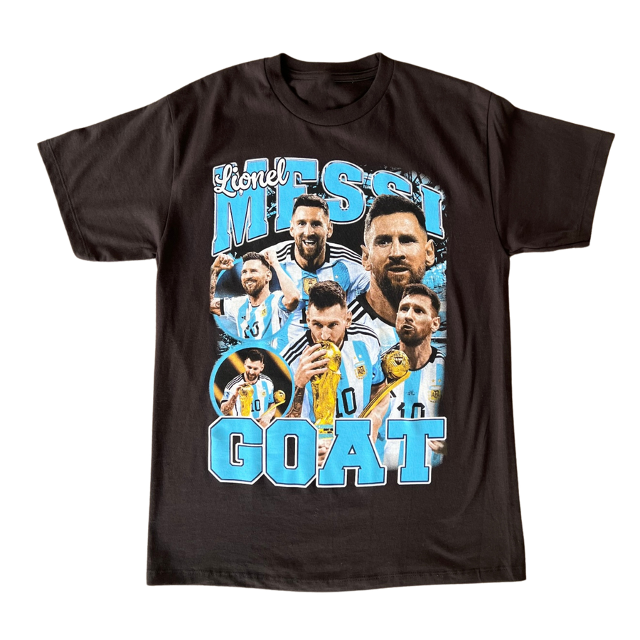 Lionel Messi "Goat" Graphic Tee