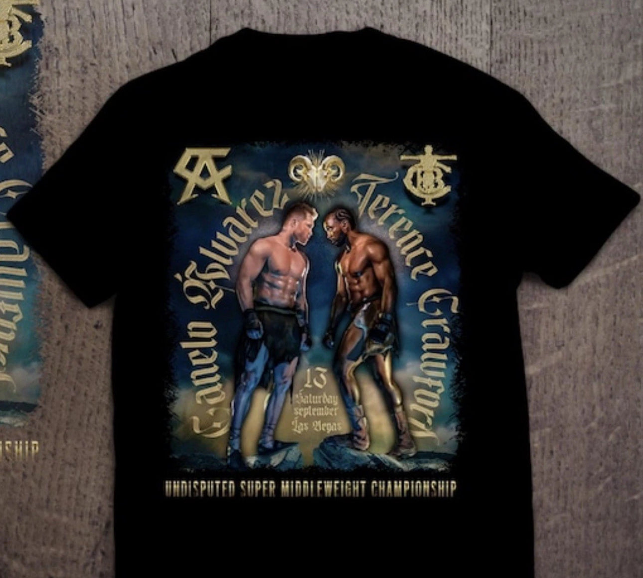 Saul Canelo Alvarez vs Terrance Crawford Tee Perfect T-Shirt For Boxing Fans s-3xl 2025