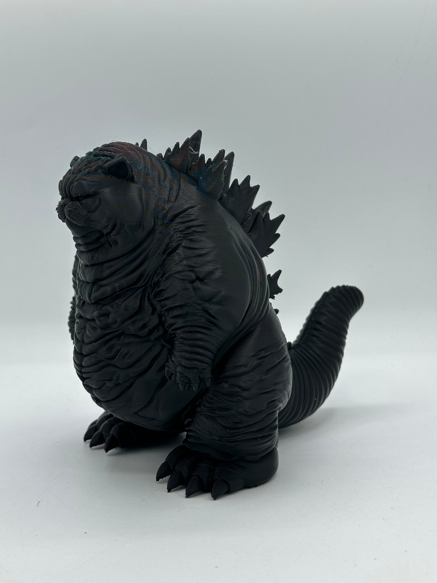 Catzilla Godzilla figurine