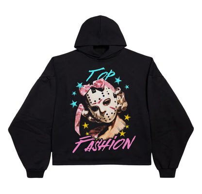 TOP FASHION Jason Mask Pink Bow Unisex Graphic Print T-Shirt/Sweatshirt/Hoodie