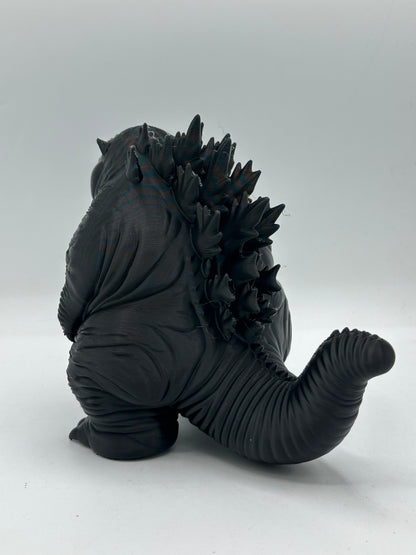 Catzilla Godzilla figurine