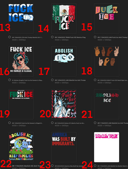 Fuck Ice t shirts  , Abolish Ice Tees,