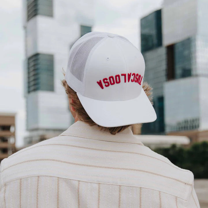 Embroidered with Nashville, TN - 3D Raised Embroidery - Cotton/Polyester Classic Trucker Fit - Adjustable Snap-back - Custom item not for resale.