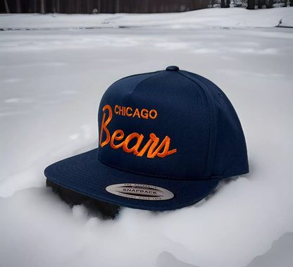 Gorra vintage con cierre a presión de los Chicago Bears, vacaciones navideñas de los años 90, Clark Griswold