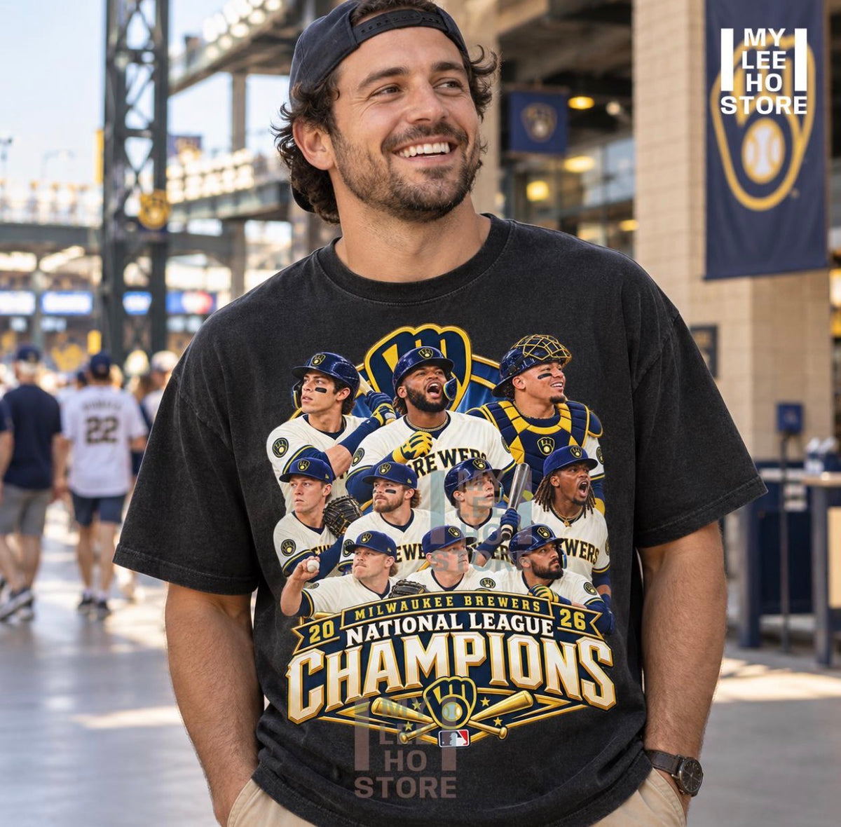 Milwaukee brewers fan t-shirt