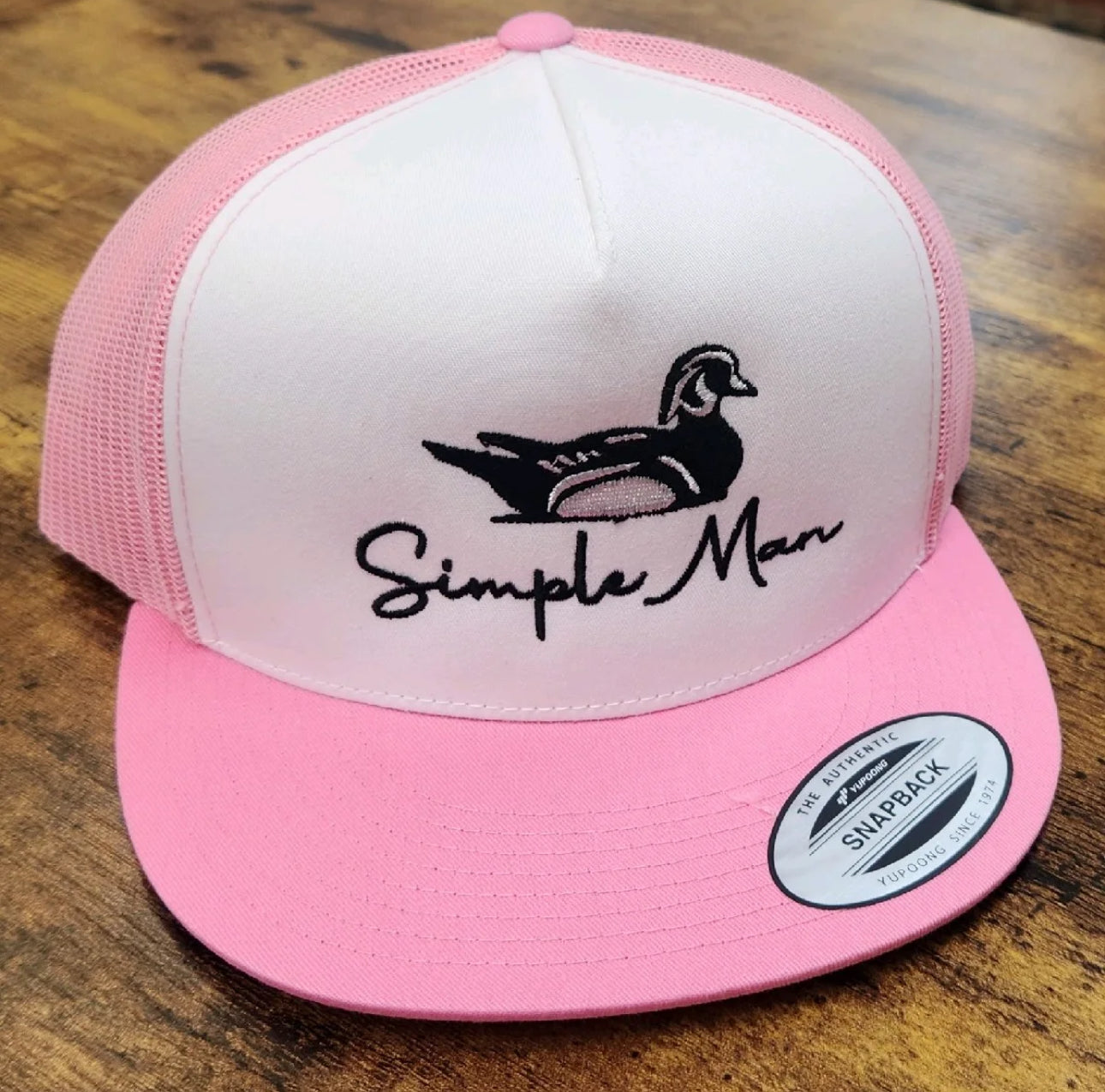 Gorra de camionero Simple Man - pato de madera