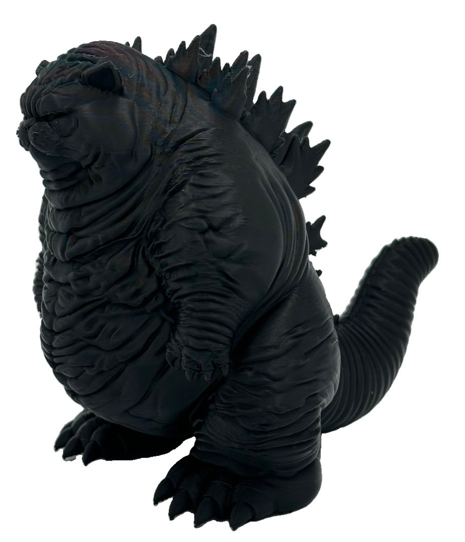 Catzilla Godzilla figurine