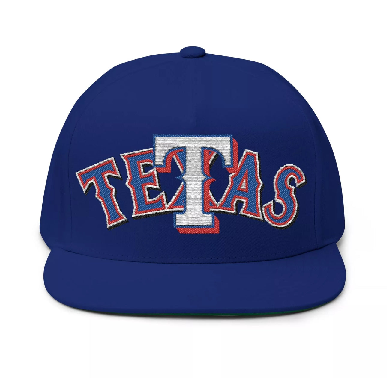 Texas Rangers TETAS mlb custom snapback hat