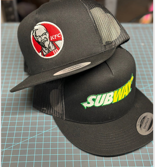 Subway KFC SnapBack trucker cap hat mesh
