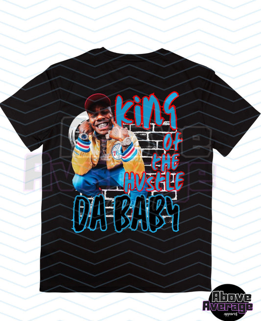 Da baby  top fashion brand t shirt large print