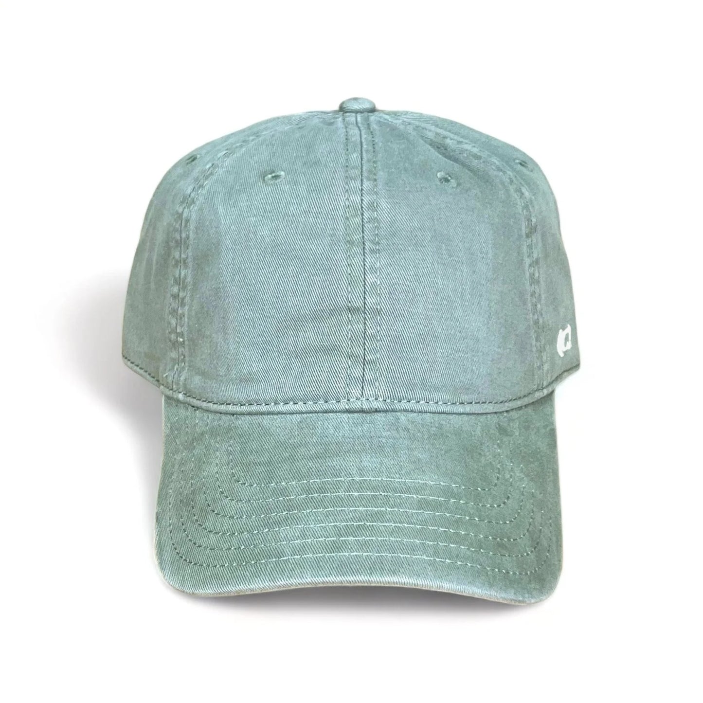 Embroidered with Nashville, TN - 3D Raised Embroidery - 100% Cotton Classic Fit - Adjustable Brass Buckle With Cotton Strap - Custom item not for resale.